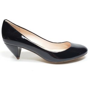 NWOT Elie Tahari Black Leather Heels